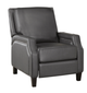 Portia Push Back Recliner (Grey)-0