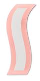 Currey & Company Miami Beach Blush Pink/White Wall Sconce-1