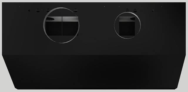Vent-A-Hood® 48" Black Under Cabinet Hood-2
