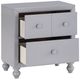 Homelegance® Wellsummer Gray Nightstand-3