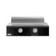 Caliber™ Rockwell Social 42" 2-Burner Gloss Black Built-In Natural Gas Grill with Polished Chrome Hardware-1