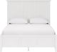 Modus Furniture Grace Snowfall White Eastern King Panel Bed-3