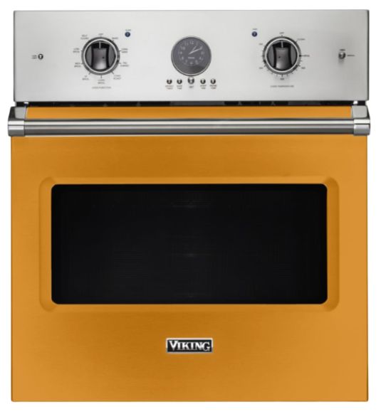 Viking® 5 Series 27" Daffodil Single Electric Premiere Oven-0