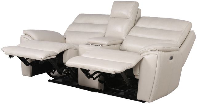 Steve Silver Co. Duval Ivory Power Reclining Loveseat-1