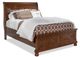 Bernards Prescott Dark Brown Full Storage Sleigh Bed-0