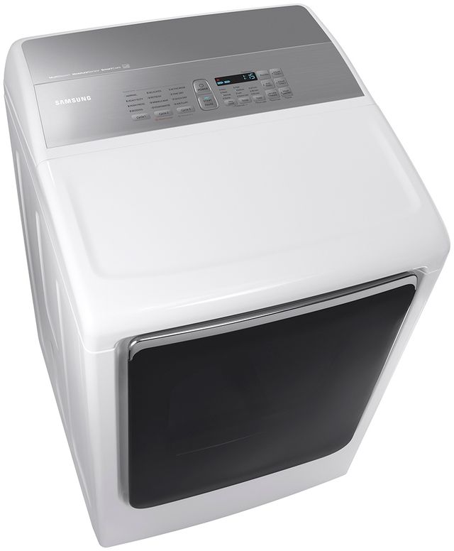 Samsung 7.4 Cu. Ft. White Front Load Gas Dryer-4