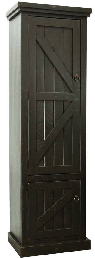 American Heartland Manufacturing Rustic Single Door Pantry-0