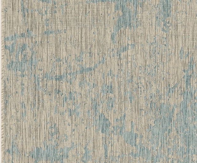 KAS Rugs Provo 5759 Teal Strokes 5'x8' Area Rug-1