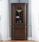 Liberty Furniture Arden Road Satin Cherry Corner Cabinet-1