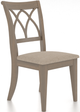 Canadel Gourmet Weathered Gray Washed Side Chair-0