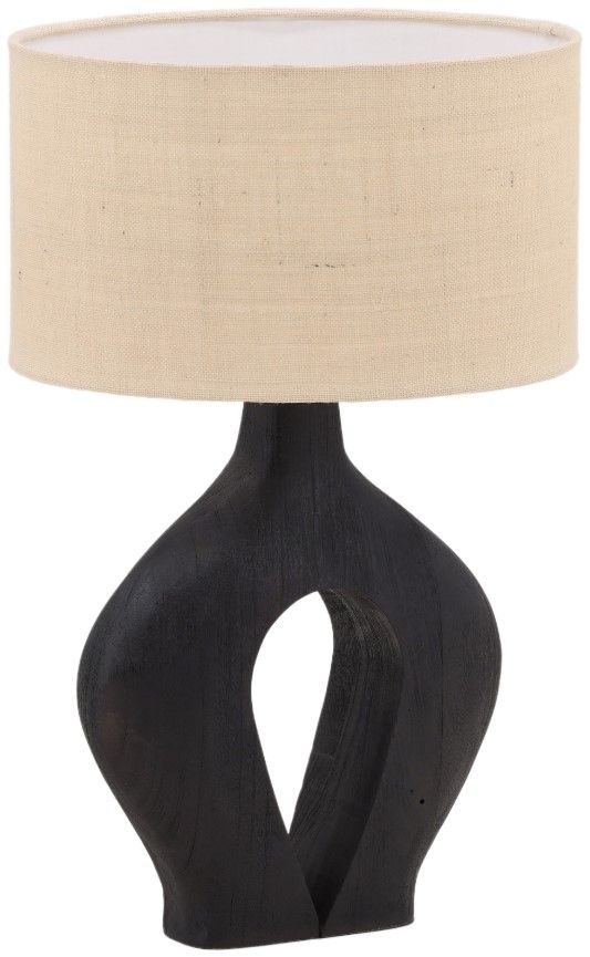 Dovetail Furniture Delilah Black Table Lamp-0
