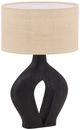Dovetail Furniture Delilah Black Table Lamp-0