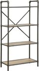 ACME Furniture Itzel Antique Oak/Sandy Gray Bookcase with Four Shelves-0