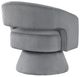 Homelegance® Upton Dark Gray Swivel Chair-4