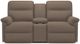 La-Z-Boy® Jay Mushroom Power Reclining Loveseat with Console-1