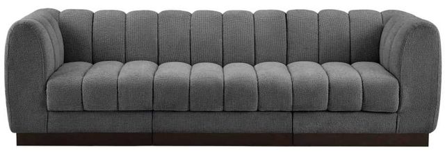 Meridian Furniture Quinn 3-Piece Grey Modular Sofa-1