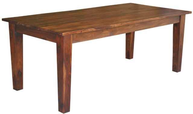 Jaipur Furniture Vienna Brown Taper Tube Dining Table-0