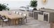 XO 20" Stainless Steel Outdoor Trash Roll Out Drawer-5