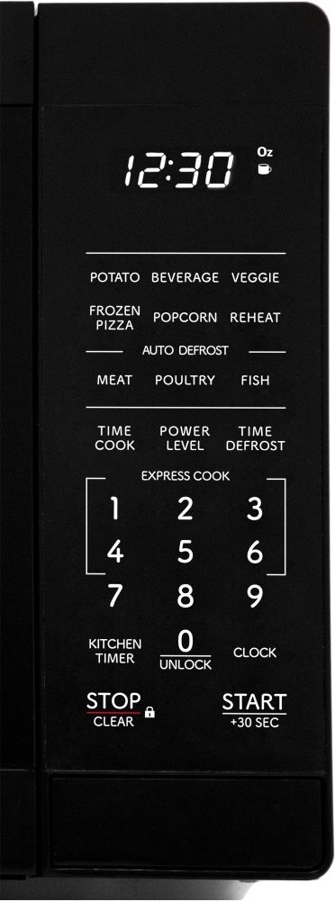 Sharp® 0.7 Cu. Ft. 700W Black Countertop Microwave-4