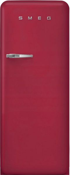 Smeg 24" 9.5 Cu. Ft. Matte Ruby Red Compact Refrigerator