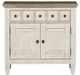 Liberty Furniture Heartland Two-Tone Antique White/Tobacco Bedside Chest-0