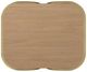 Hooker® Furniture Banyon Bay Desert Oak Accent Table with Brushed Brass Support-4