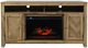 Jofran Inc. Bryce Brown 60" Fireplace with Logset-2