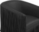 TOV Furniture Shag Me Black Swivel Accent Chair-5