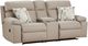 Affordable Furniture 1700 Porschia Taupe Reclining Loveseat with Console-0