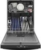 GE® 24" Black Built-In Top Control Dishwasher with Sanitize Cycle and Dry Boost-3