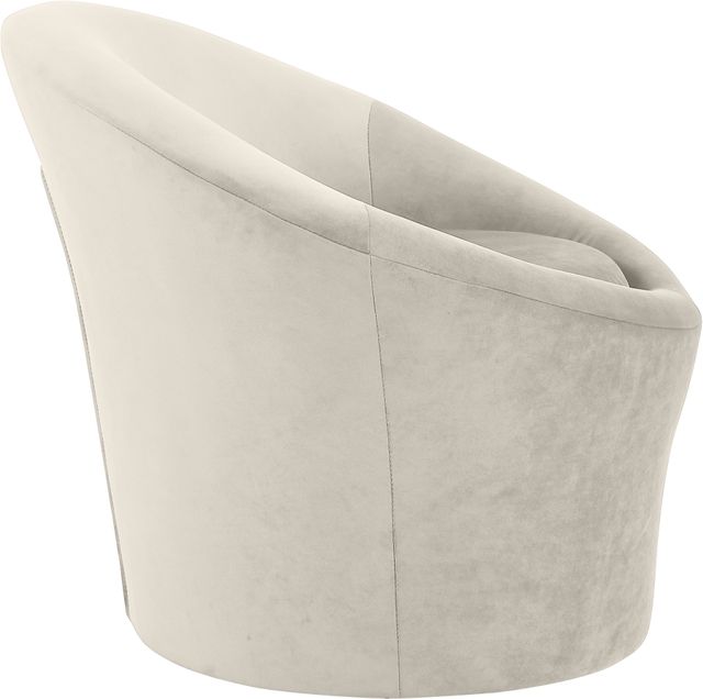 Meridian Furniture Tristan Cream Upholstered Accent Chair-2