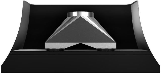 Vent-A-Hood® Designer Series 66" Black Wall Mounted Range Hood-2