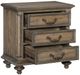 Homelegance® Rachelle Weathered Pecan Nightstand-3