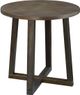 Elements International Industrial 3-Piece Walnut Occasional Table Set-1