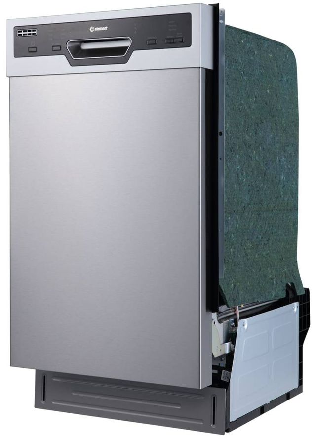 Element® 18" Stainless Steel Front Control Built In Dishwasher -2