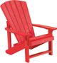 C.R. Plastic Generation Line Red Kids Adirondack-0