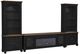 Legends Home Americana Brown/Midnight 86" Fireplace Console-4