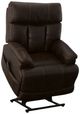 Flexsteel® Clive Brown Power Lift Recliner with Power Headrest and Lumbar-4