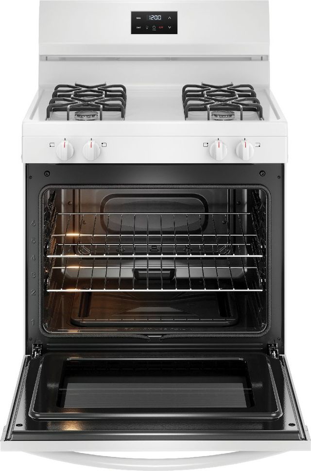Frigidaire® 30" White Freestanding Gas Range-2