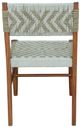 A & B Home Tabbu Cream/Grey Weaving Dining Chair-2