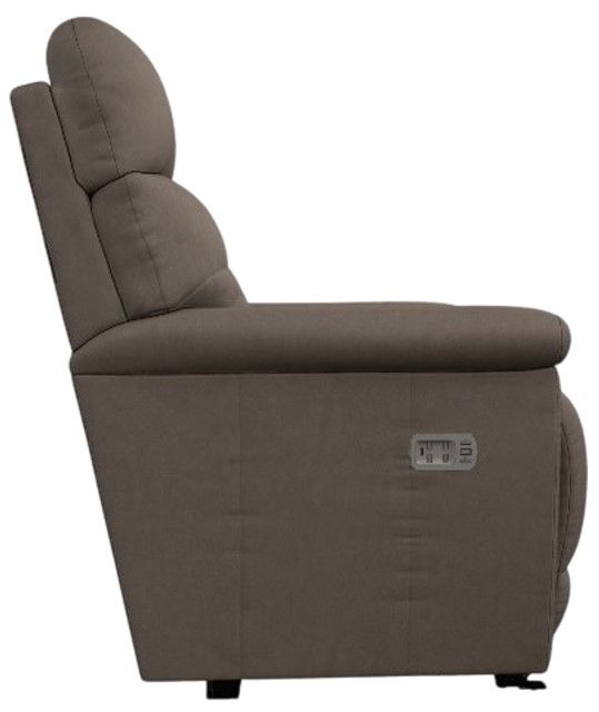La-Z-Boy® Fulton Otter Power Wall Recliner with Headrest and Lumbar-2