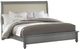 Vaughan-Bassett French Market Zinc Antique Gray Queen Upholstered Storage Bed-0