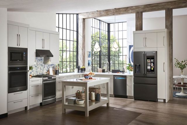 Samsung 1.9 Cu. Ft. Fingerprint Resistant Black Stainless Steel Countertop Microwave-3