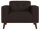 Elements International Destiny Pebble Brown Chair-3