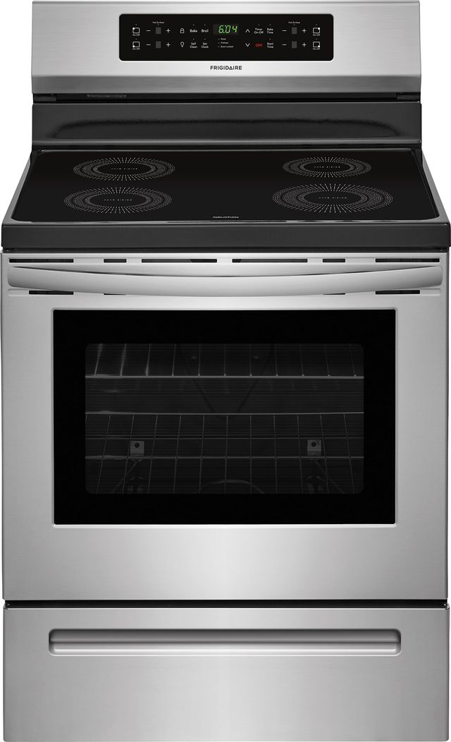 Frigidaire® 29.88" Stainless Steel Free Standing Induction Range-0