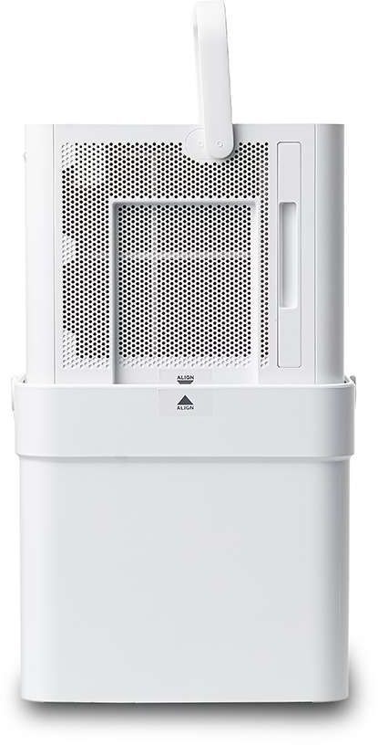 Midea® 50 Pt. White Cube Dehumidifier-3