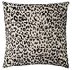 Nourison Home™ Sofia Black Jaquard Leopard Velvet Throw Pillow-0