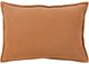 Surya Cotton Velvet Burnt Orange 22"x22" Pillow Shell-1