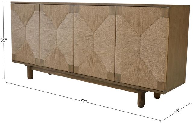 Nest Home Collections August Natural Cabinet-3