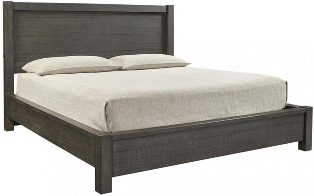 aspenhome® Mill Creek Carob Queen Panel Bed-0